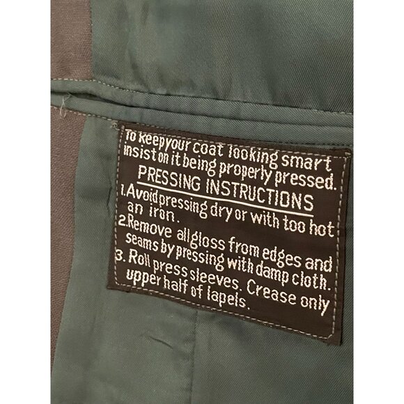 VTG Army Jacket Men 39XL Military Officers Dress Uniform Wool Coat 8405-965-1622 - Picture 8 of 16